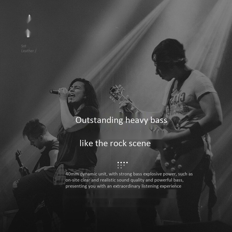 Bluetooth 5.0 Wireless Over the Ear Headset Deep Bass Stereo with Mic