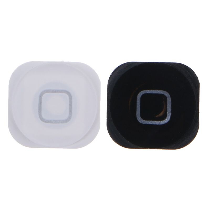 Home Menu Button Replacement Return Key Cap Rubber Gasket Holder Repair Part for Apple iPod Touch 5