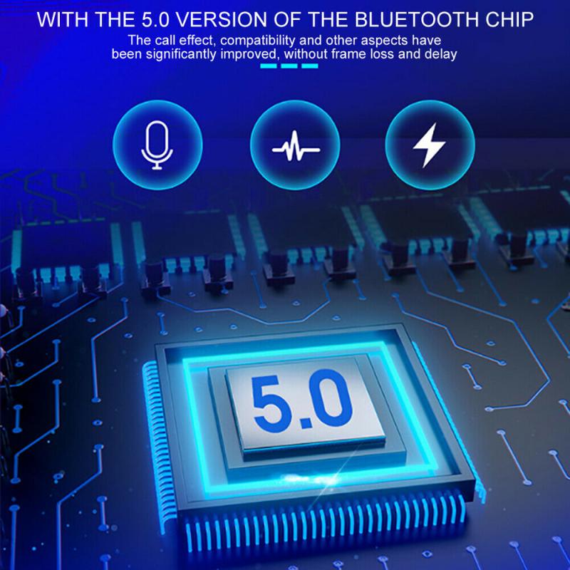 XG12 Bluetooth 5.0 Earphone Stereo Wireless Earbud HIFI Sound Sport Earpiece Mini Handsfree Headset with Mic For Android ios