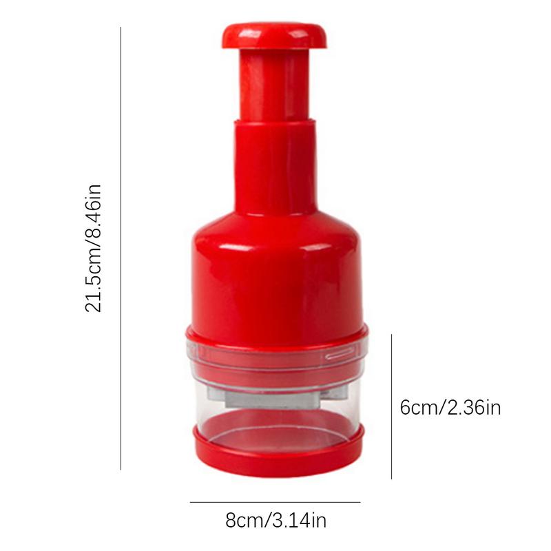 Stainless Steel Hand-Pressed Vegetable Cutter Food Chopper For Cutting Onion And Chopping Vegetable