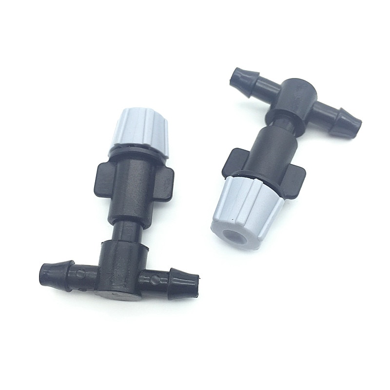 200 pcs Fog Nozzles With 4 / 7mm Connector Automatic spray nipple garden watering device Cooling System