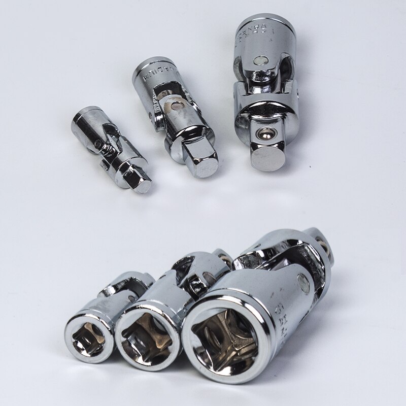 1/4 "3/8" 1/2 "Kruiskoppeling Set Ratchet Hoek Extension Bar Socket Adapter Handmatige En Pneumatische Buigbare Adapter socket Gereedschap