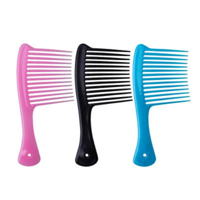 Hair Wig Comb Wide Teeth Comb For Long Hair Combing ABS Long Teeth Comb Stronger Suitable For Female