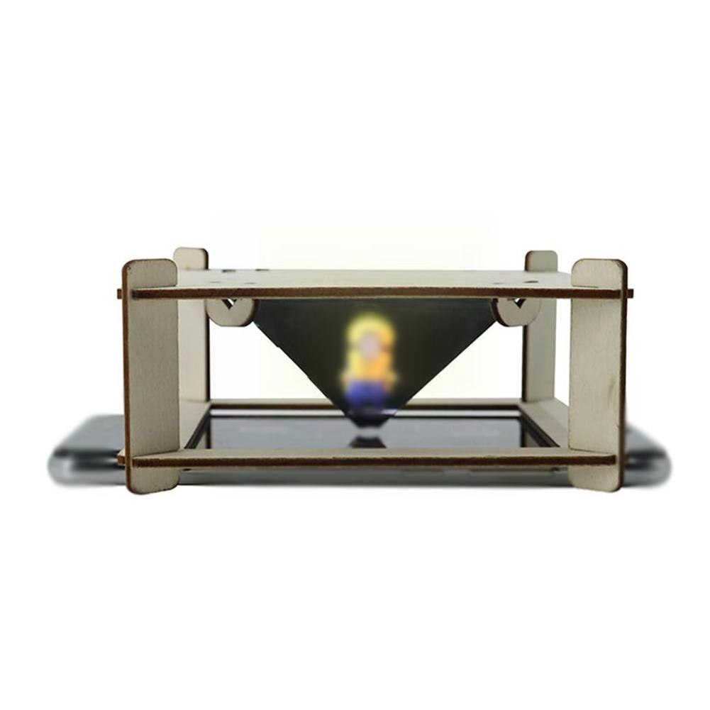 thumbnail image 2 of 6 Sets DIY Pyramid Hologram Projector Kits For Smartphones Educational 2 of 10