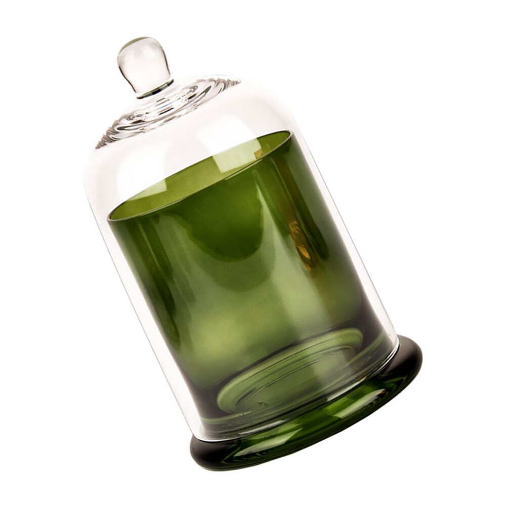 1 Set Decorative Glass Cover Aroma Cup Wedding Decor (Transparent)