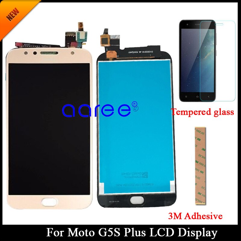 Testati al 100% di Grado AAA Display LCD Per Moto G5S Più LCD Per Moto G5S Più Display LCD Touch Screen Digitizer montaggio