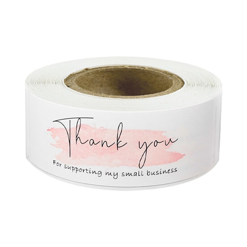 120Pcs Thank you fou your order sticker Kraft paper Handmade decor labels Thank You Stickers Envelope Sealing Stationery Supply: Style 7