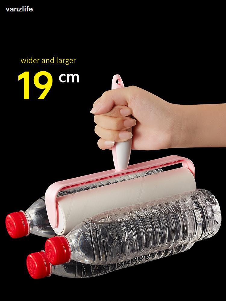 Vanzlife Roller Tear 19Cm Stof Kleverige Papier Kleding Huishouden Kleren Ontharing Roller Borstel Roll Papier Wol Stained Artefact