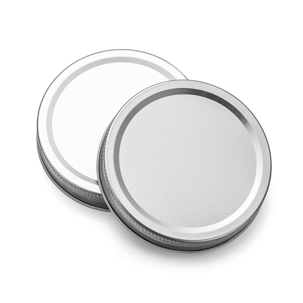 10Pcs/Pack Canning Lids Leak-Proof Wide Mouth Mason Jar Lids Tinplate Jar Caps Food Storage Home Accessories
