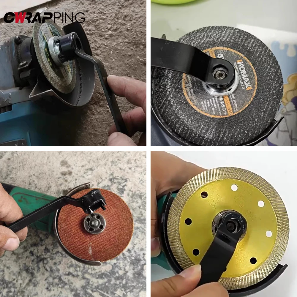 Motorhandgereedschap Vierklauwen Grinder Grinder Stelsleutel Praktische verwijderingssleutel Werkplaatsuitrusting Auto-accessoires