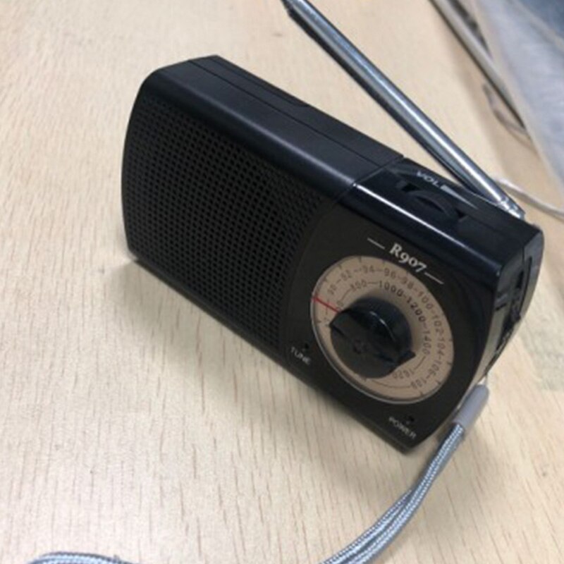 Portable AM/FM Radio, Pocket with Headphone Jack, Best Reception, Battery Operated By 2 AA Battery(Not Included)