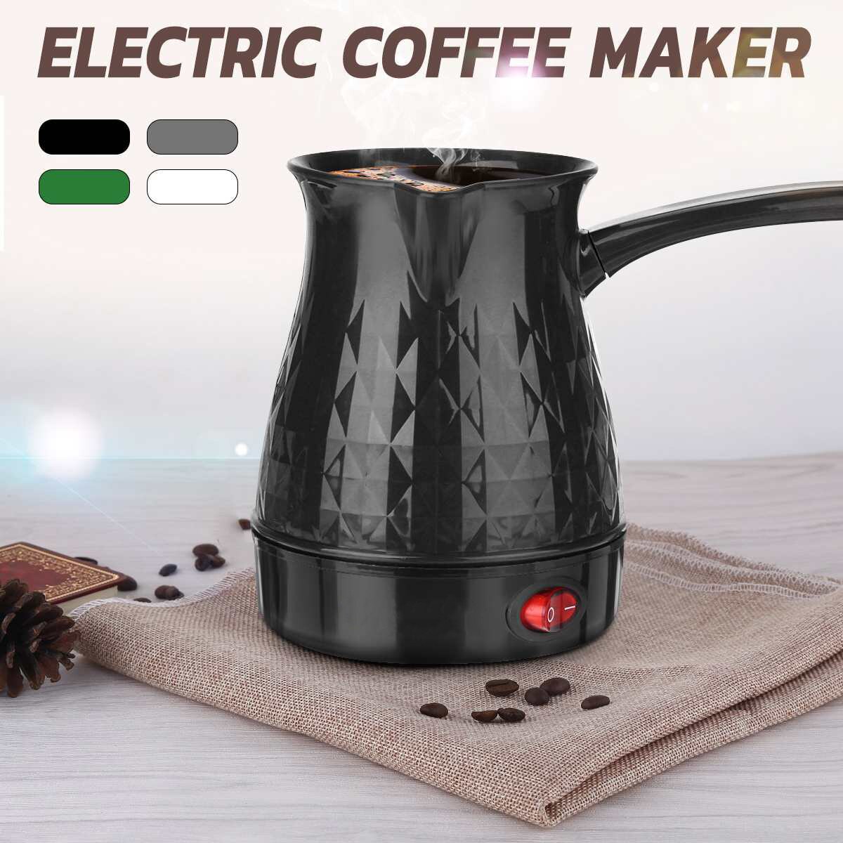 500w kaffemaskine maskine rustfrit stål adskilt græsk tyrkisk 500ml elektrisk kaffekande kogt mælk kaffekedel eu-stik