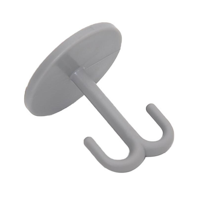Free Punching Vertical Hook Strong Adhesive Wall Stickers Hanging Load-bearing Suction Cup Kitchen Hook Bathroom Accessories
