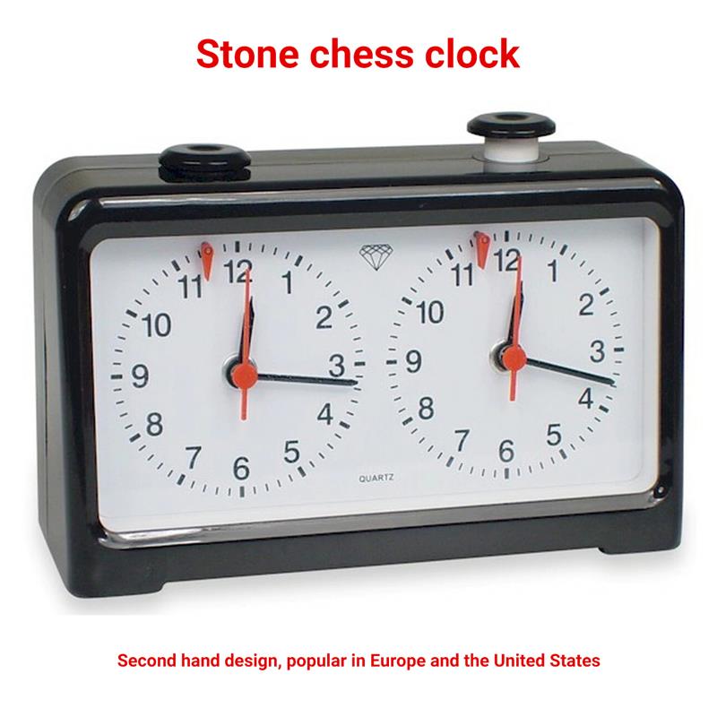 Chess Clock Chess Timer Chess Clock Mechanical Chess Clock Countdown Timer Suitable For All Kinds Of Chess Games.: Default Title