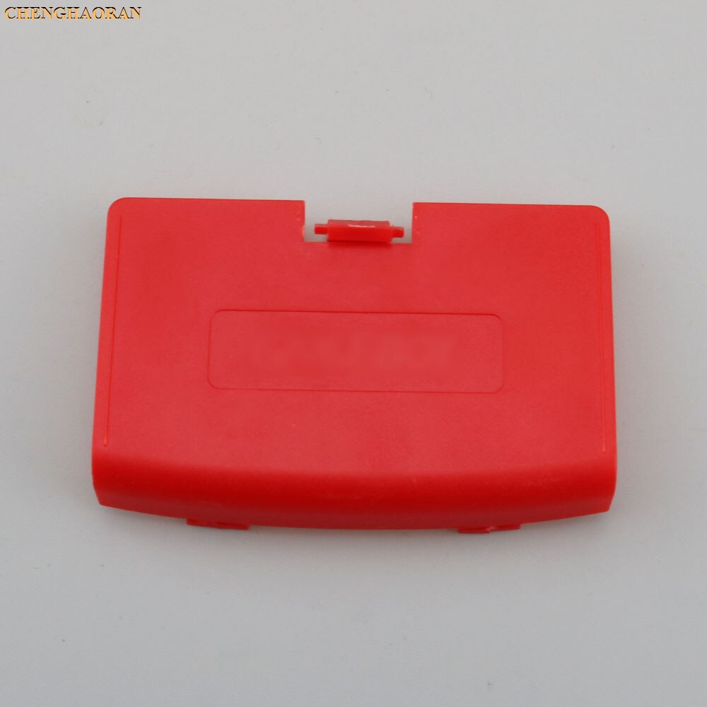 ChengHaoRan 1 stücke Für GBA Fall Batterie Abdeckung Fall Zurück Tür Deckel Für Nintendo Gameboy Advance Konsole Reparatur teile Ersatz: L Red