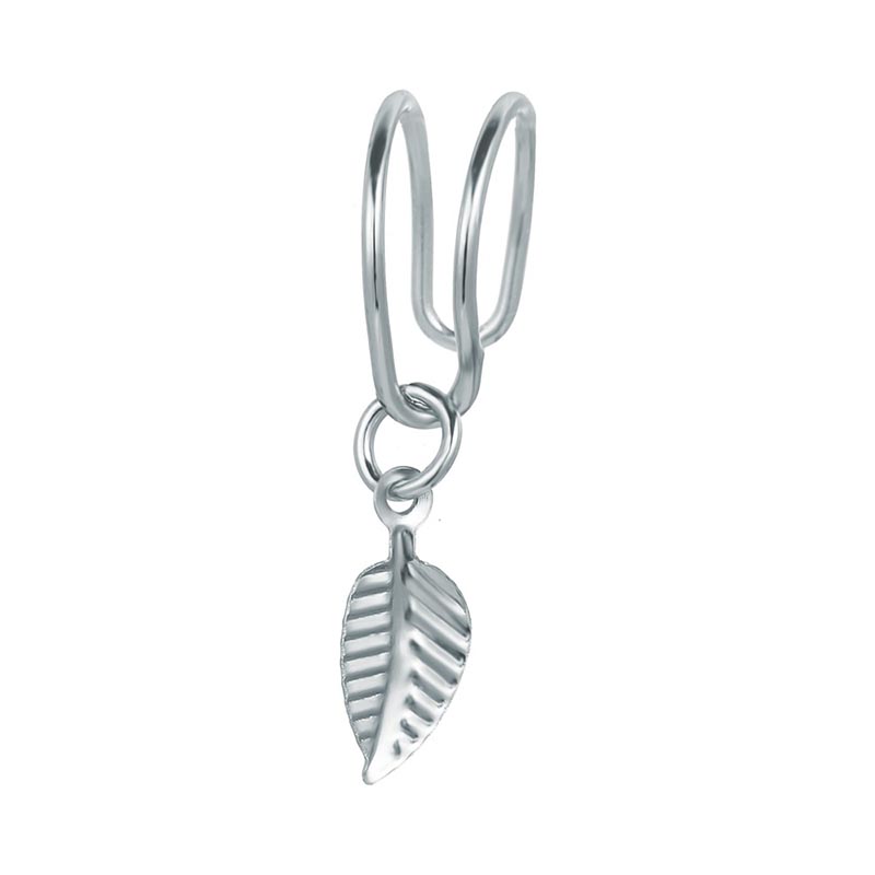 Pendiente de orejas de elfo sin agujero en la oreja para mujer, pendiente de Clip hueco Retro para mujer, joyería de Halloween de estilo étnico de , 1 pieza: A2