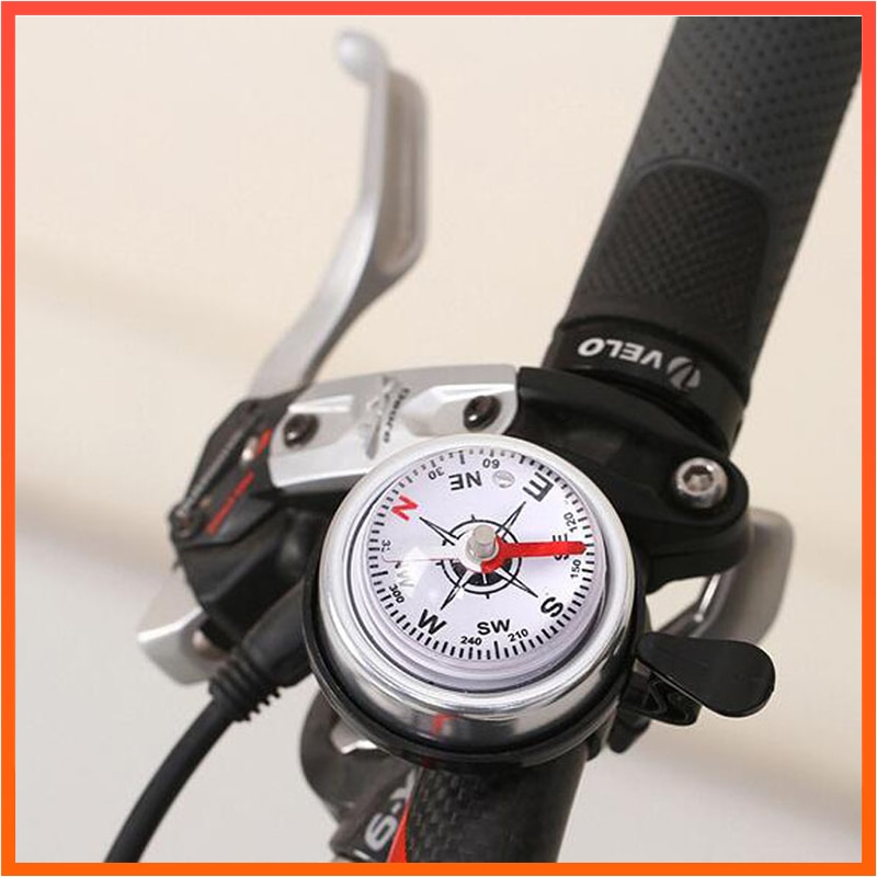 Cykel klokke legering bjergvej kompas cykel klokke højt horn styr mtb vejcykel alarm cykel ring