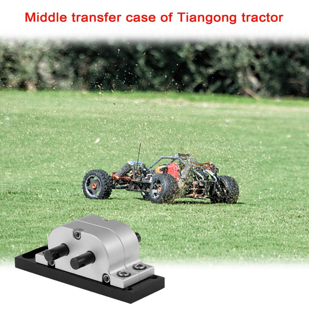 Overbrengingsverhouding Metal Transfer Case Afstandsbediening Auto Accessoires High Performance Onderdelen Rc Gemodificeerde Auto Voor Tamiya Truck