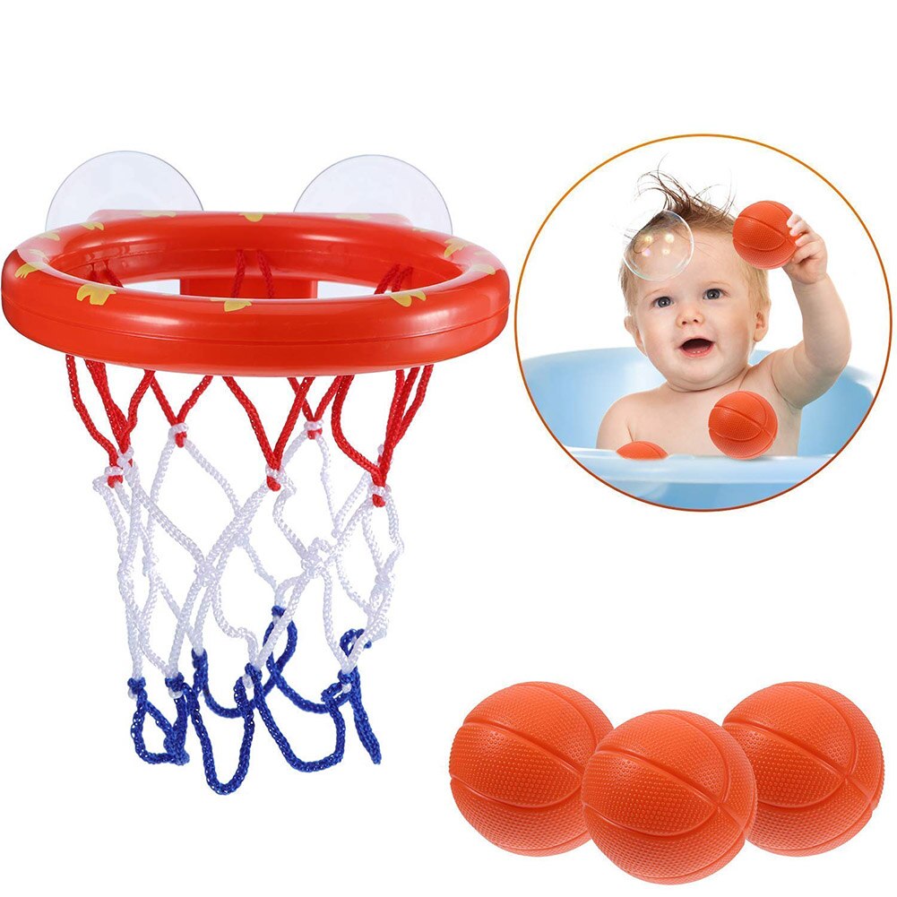 Peuter Bad Toys Kids Basketbal Hoepel Bad Water Play Set Voor Baby Meisje Jongen: Default Title