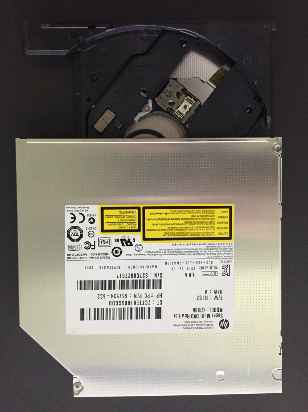 Neue für HL GT60N GT50N GT30N GTBON Dual Schicht 8X DVD RW DL Brenner 24X CD-R Schriftsteller 12,7mm SATA Tablett Laptop Internes Optisches Laufwerk