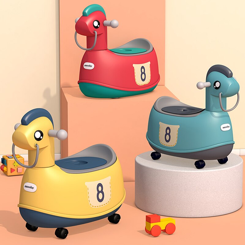 Car Shape Potty Seat for Kids – Cartoon Design, Comfortable & Easy to Clean Training Chair