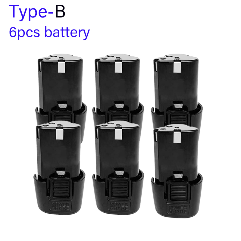 100% 12V 9800mAh Universele Oplaadbare Batterij voor Power Tools Elektrische Schroevendraaier Elektrische Boor Li-Ion Batterij: Oranje