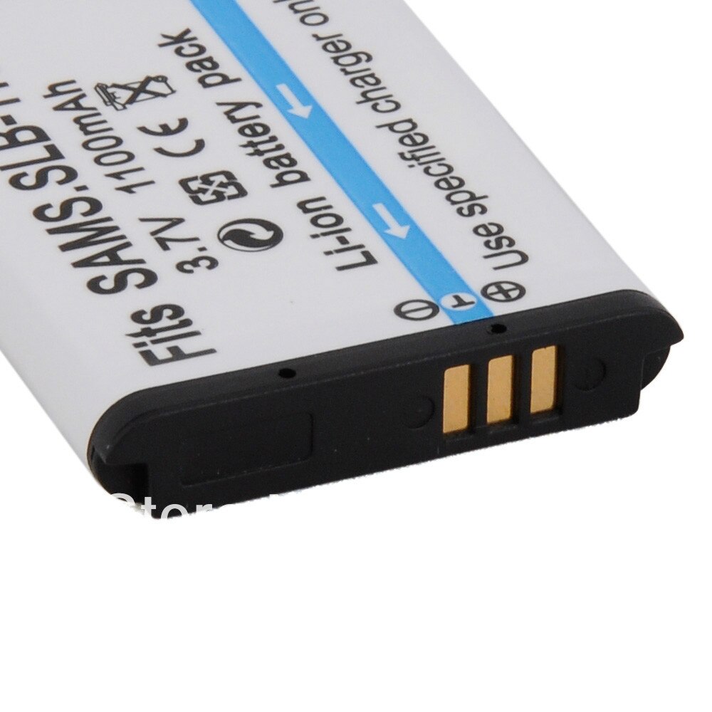 1100mAh SLB-1137D SLB 1137D kamera bateria do samsunga TL34HD NV106 HD i85 i100 NV103 NV30