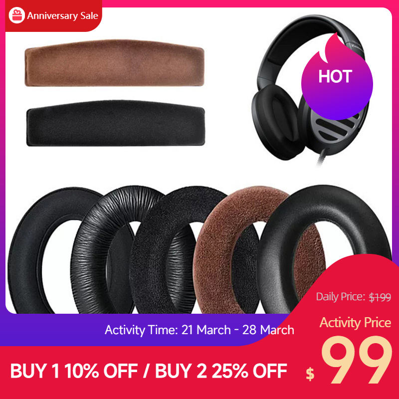 1 Satz Ohrpolster für Sennheiser HD 515 HD555 HD 595 HD 598 PC360 Kopfhörer Ohrmuscheln Abdeckung Polsterset Reparaturteile