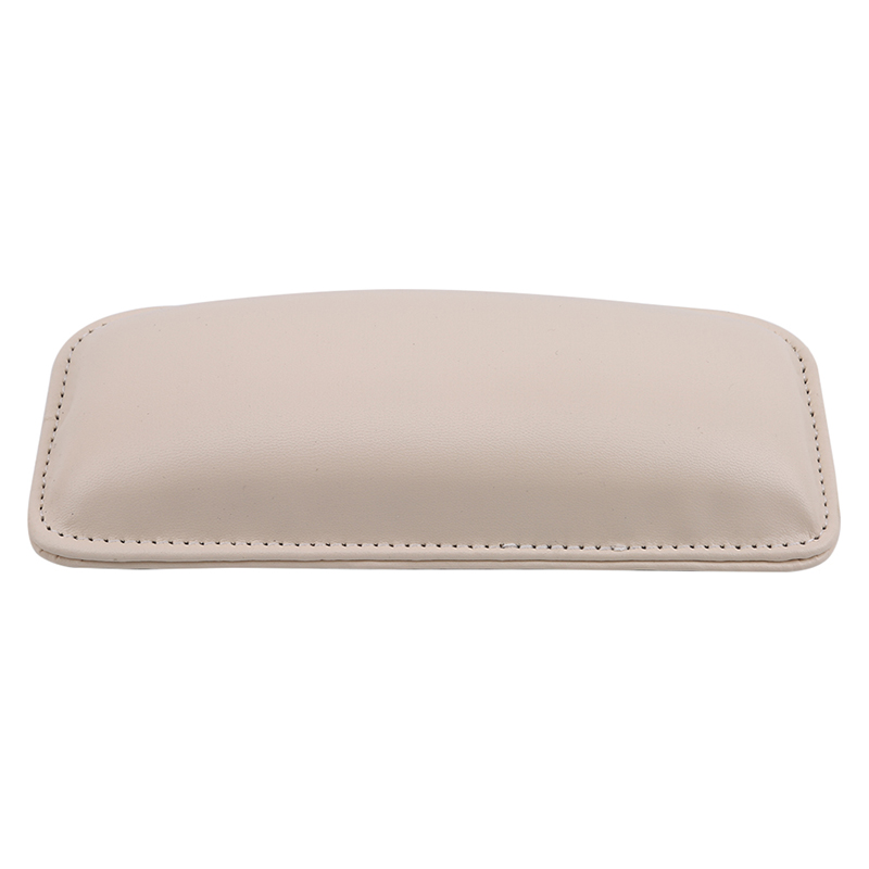Rodillera negra para coche, rodillera de cuero para Interior de coche, cómoda espuma viscoelástica Universal: Azul
