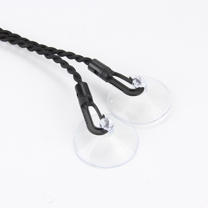 Corde à linge élastique noire à 1.2m crochets, portable, antidérapante, à ventouse, pour voyage, affaires, extérieur, nécessaire