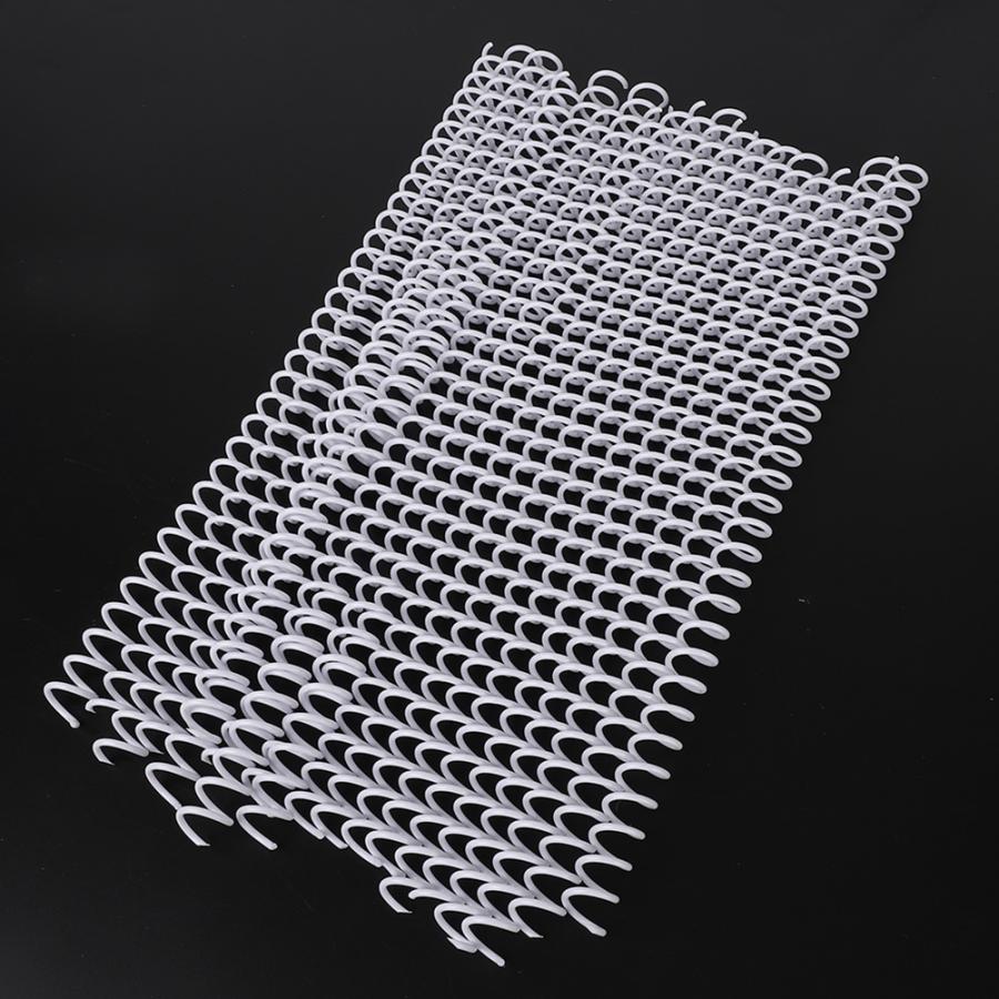20pcs Plastic 30-Hole Loose Leaf Binders Ring Binding Spines Combs Capacity for DIY Paper 30 Holes A4 Paper 26 Holes B5 Paper