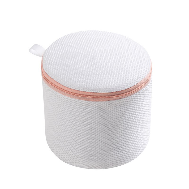 Waszak met rits, bh-sokken, ondergoed, kleding, wasmachine, beschermnet, netzakken: Roze
