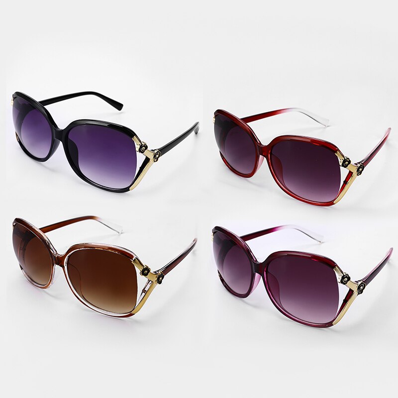 4 Kleuren Uv-Bestendig UV400 Mode Wandelen Zonnebril Klassieke Zonnebril Brillen Accessoires