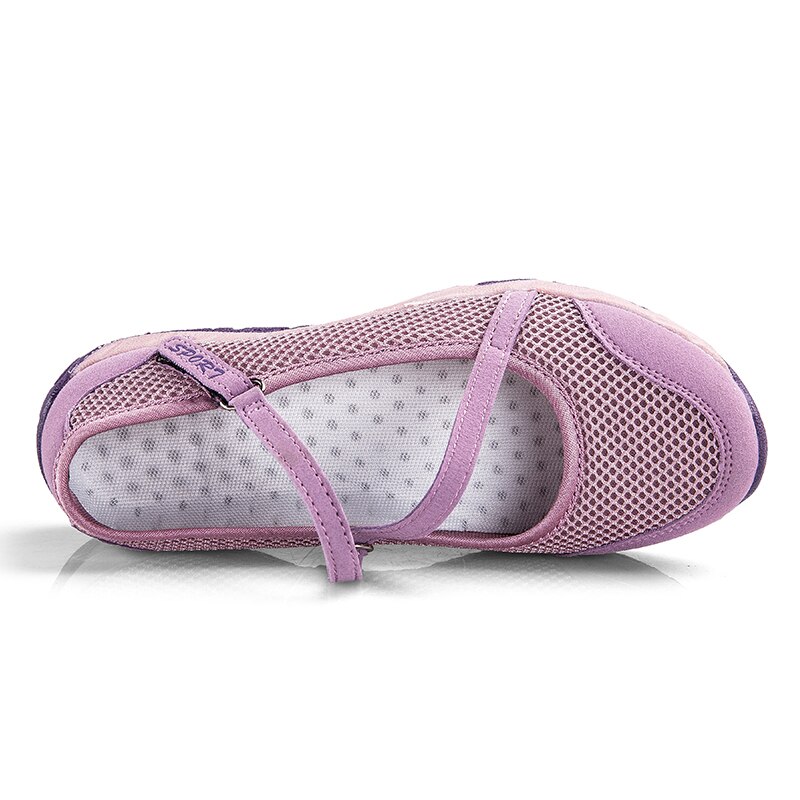 Zomer Schoenen Vrouwen Sneakers Ademend Mesh Sneakers Antislip Rubber Schoenen Moeder Flats Vrouwen Casual Sneakers Vrouwelijke Loafers