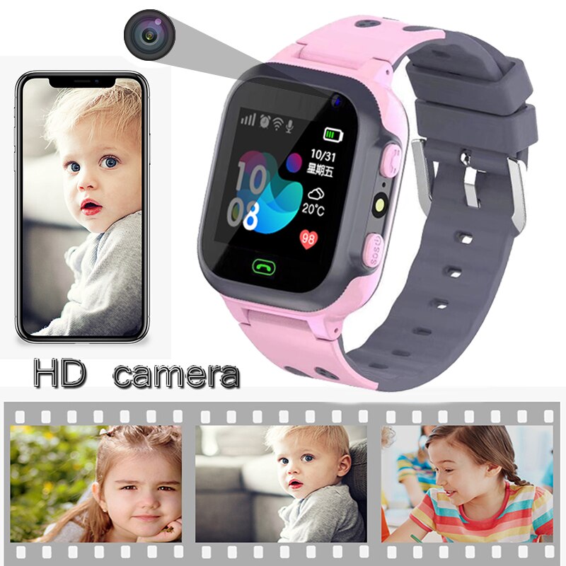 ZK20 Children's Smart Watch Kids Phone Watch Smartwatch For Boys Girls Waterproof Location Tracker watches For IOS Android