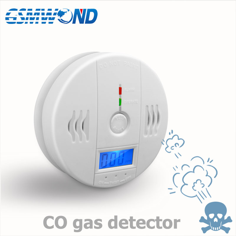 Carbon Monoxide Gas Detector Suitable install in the kitchen Beep sound alarm display gas concentration Protect your home