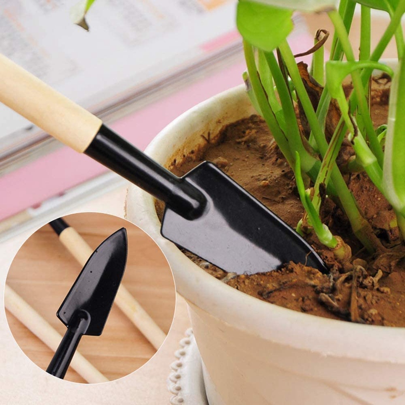 Garden Tool Set,3Pcs Garden Hand Tools Set Includes Hand Trowel, Transplant Trowel And Cultivator Hand Rake,3Pcs Shovel