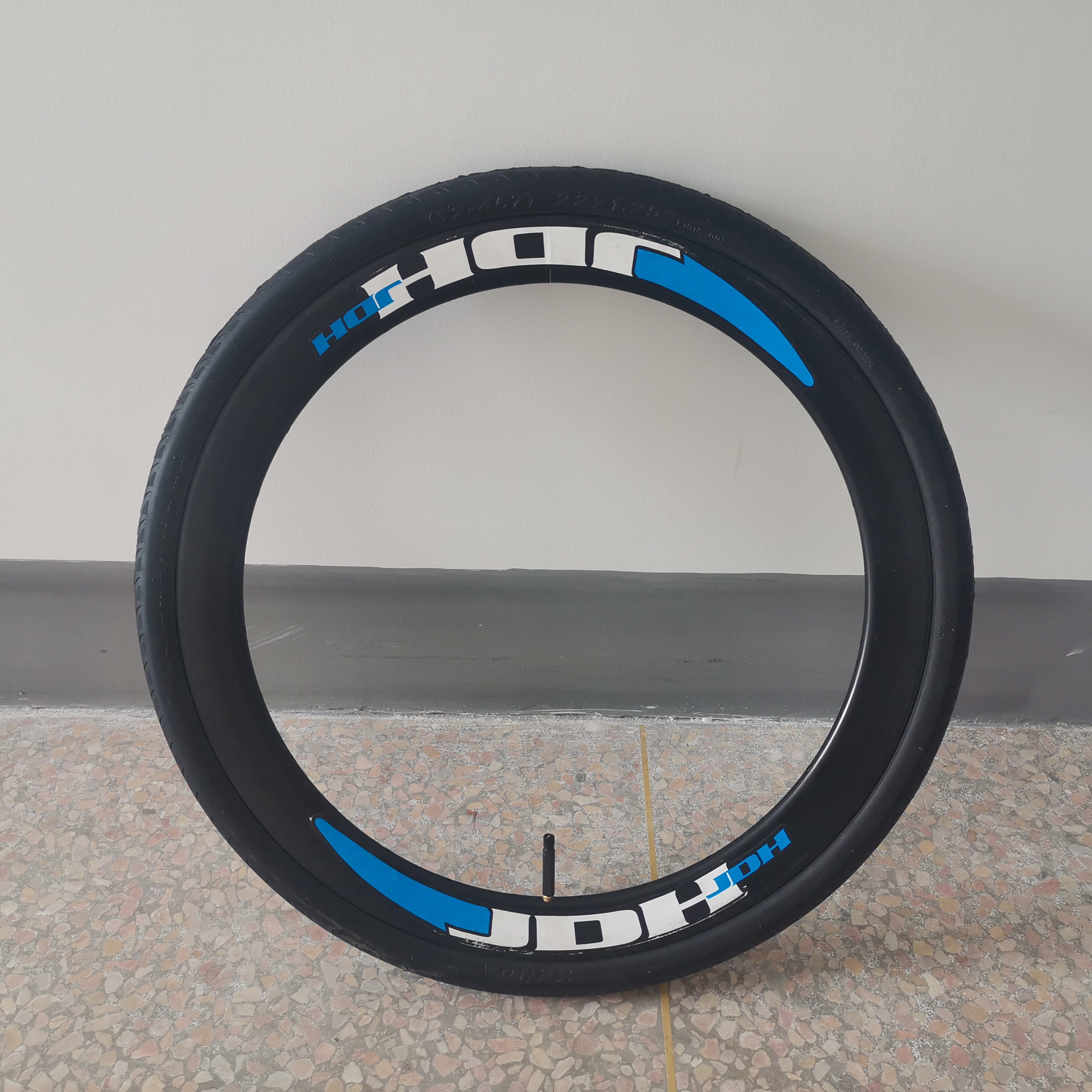 22 inch bike rim aluminum alloy rim 28 hole bicycle V brake for folding bike 38mm 22 inch bicycle rim: rim tire and tube