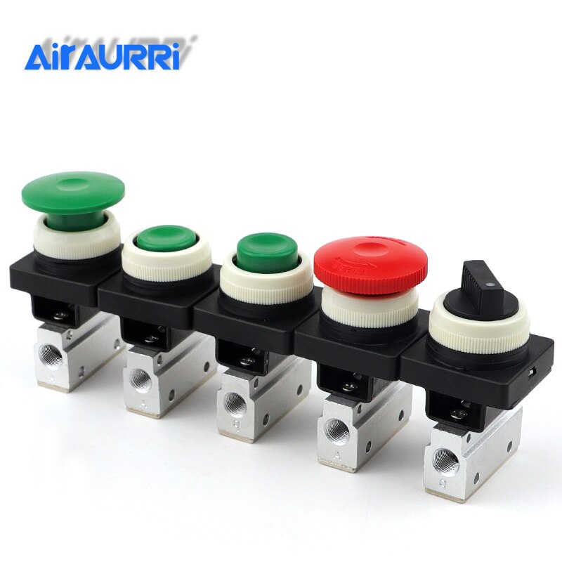 Handbediende regelklep pneumatisch  g1/8 "  cm3b cm3r cm3l cm3pl cm3pf cm3pp cm3pm cm3hs