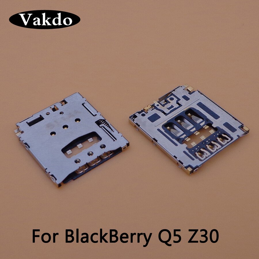 1Pc Voor Blackberry Q10 Z10 9900 9930 Q5 Z30 Q20 Sim Card Reader Houder Slot Connector Onderdelen Mobiele Telefoon