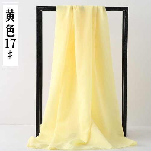 150 cm * 100 cm diy Chiffon Stoff Sheer Brautkleid Futterstoff Rock Party Dekorateur Georgette tüll kleid material: M