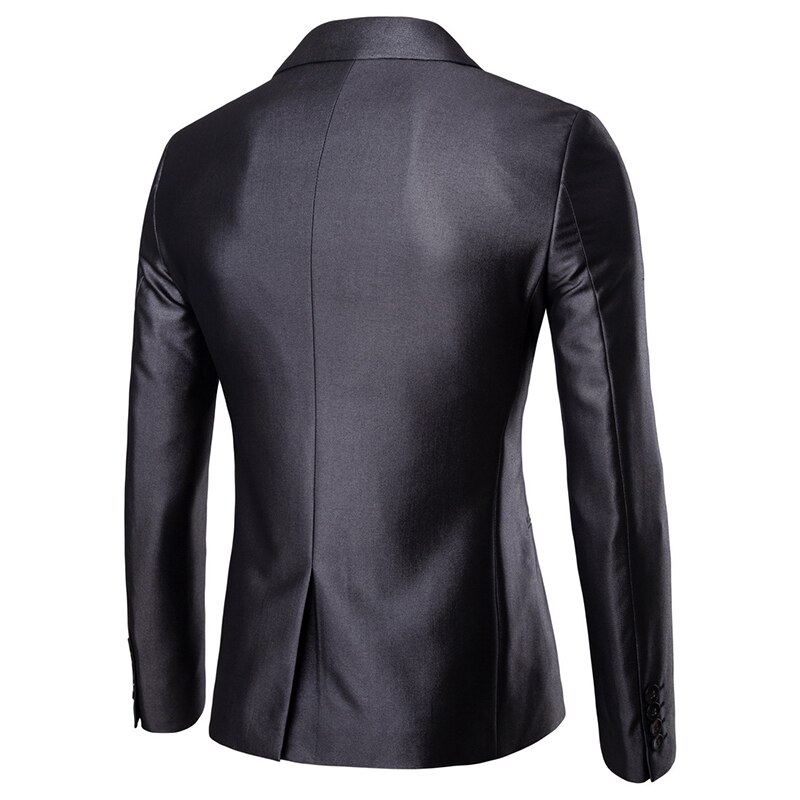 Shenrun męska garnitur szary 2-garnitur pana młodego i pana młodego suknia ślubna