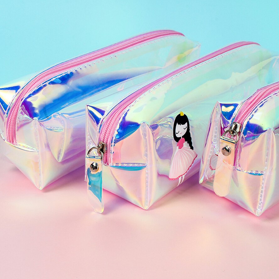 Pencil Cases Unicorn Estuche Escolar Kawaii School Supplies Transparent Trousse Scolaire Cute Pencil Box Piornik Pencil Case
