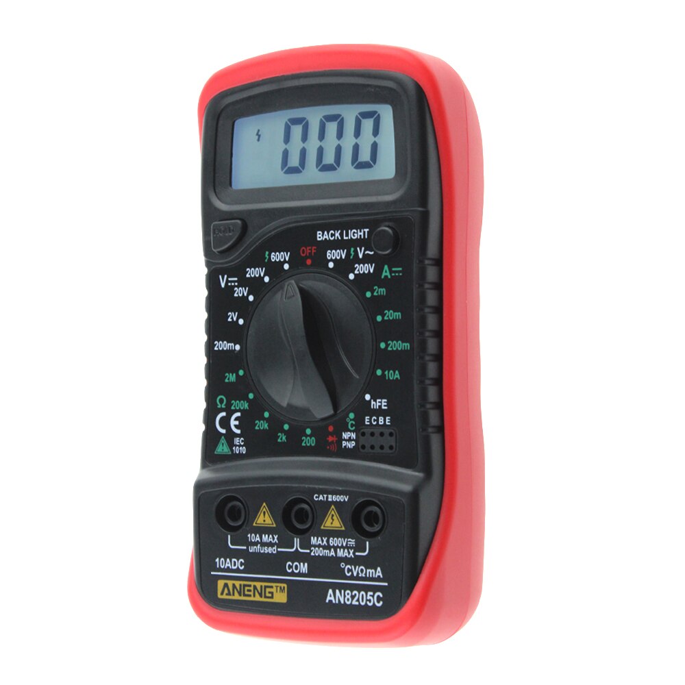 AN8205C Thermometrie Digital-Multimeter Voltmeter Amperemeter AC DC OHM Volt Tester Test Temperatur Gauge Meter Test