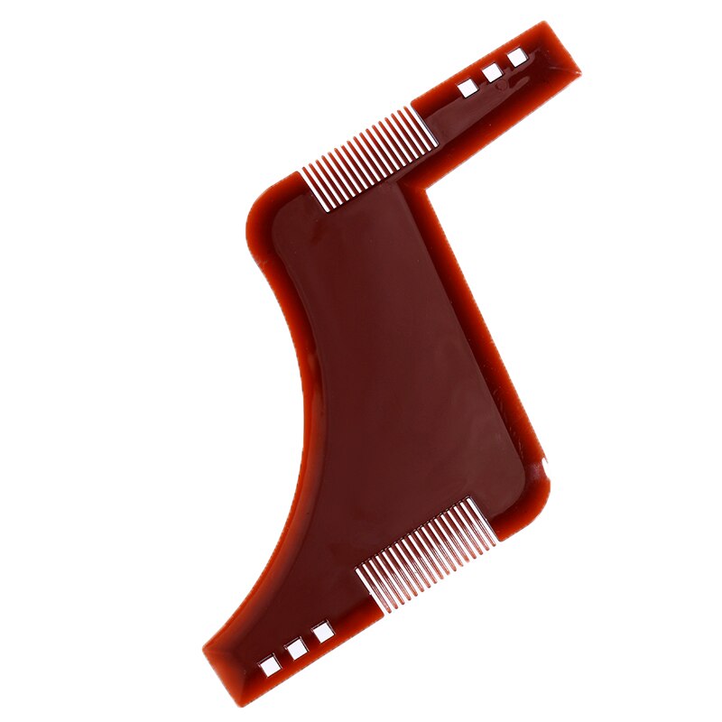 Beard Styling Template Stencil Beard Comb for Men Lightweight and Flexible Fits All-In-One Tool Beard Shaping Tool: 2