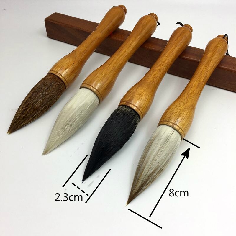 Extra Large Hopper-shaped Brush Pen China Calligraphy Pratice for Beginner Chinese Landscape Painting and Calligraphy