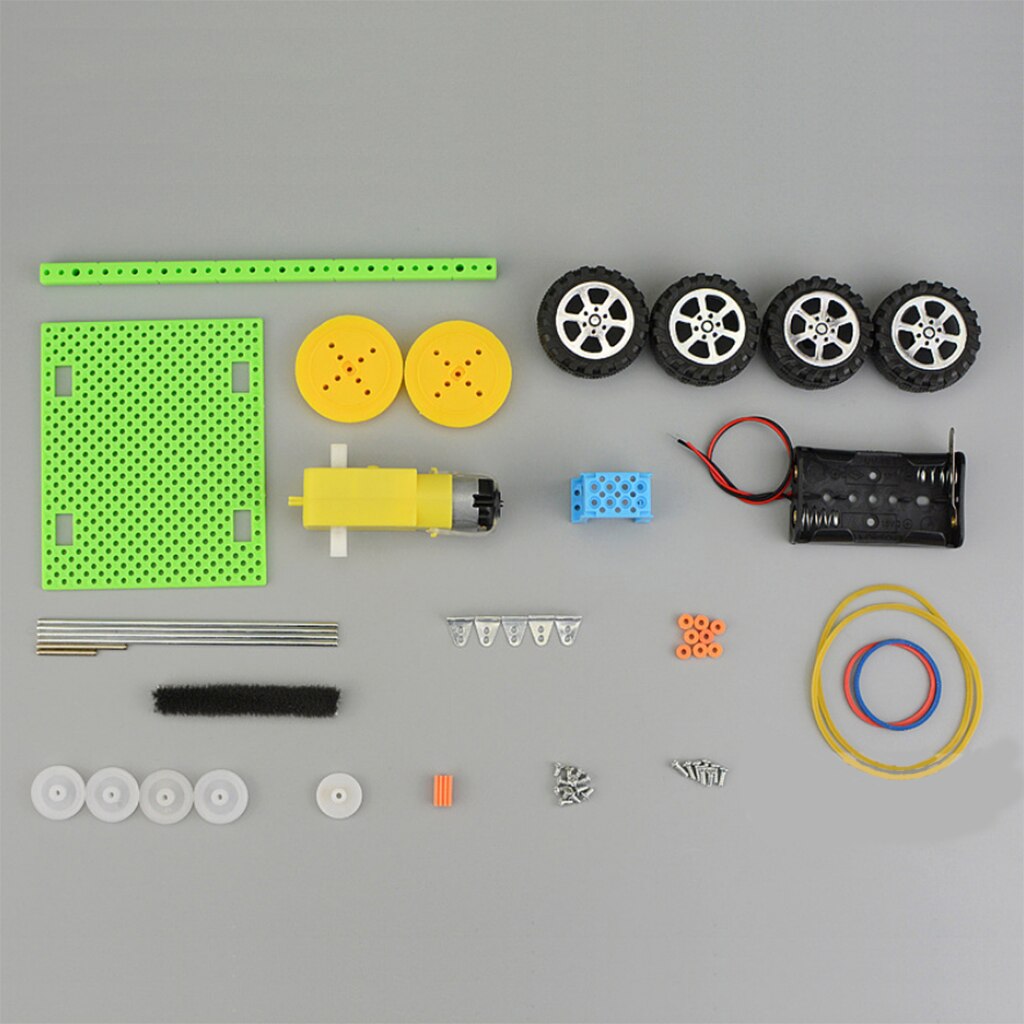 DIY Electric Sweeping Robot Model, Kids Student Science Educational Toy