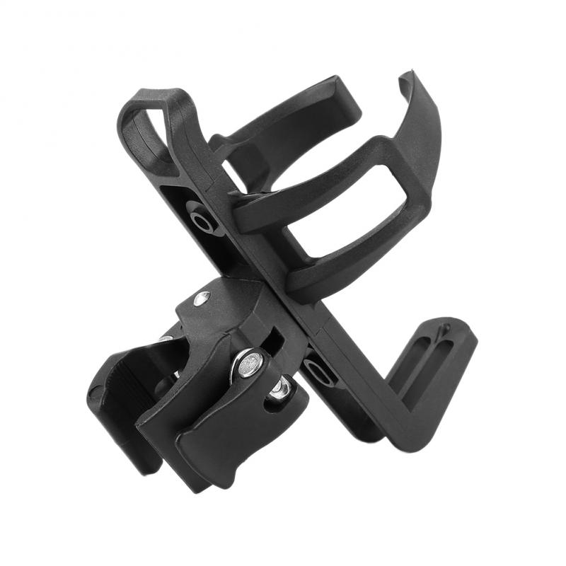 Bike Water Bottle Holder Steel Rotatable Bicycle Water Bottle Cage Bicycle Beverage Holder Clip Mount Stand Bike Accessories: A