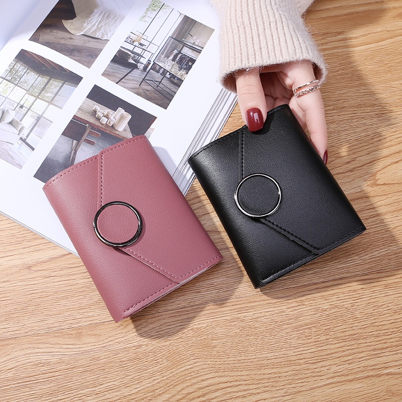 Cartera Mujer Small Women Wallet Women's Leather Luxury Mini Women Wallets And Purses Short Female Purse Card Holder Carteira