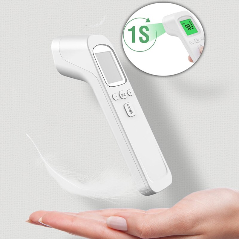Termómetro de oído sin contacto, Medidor Rápido de temperatura para bebés, tricolor electrónico infrarrojo